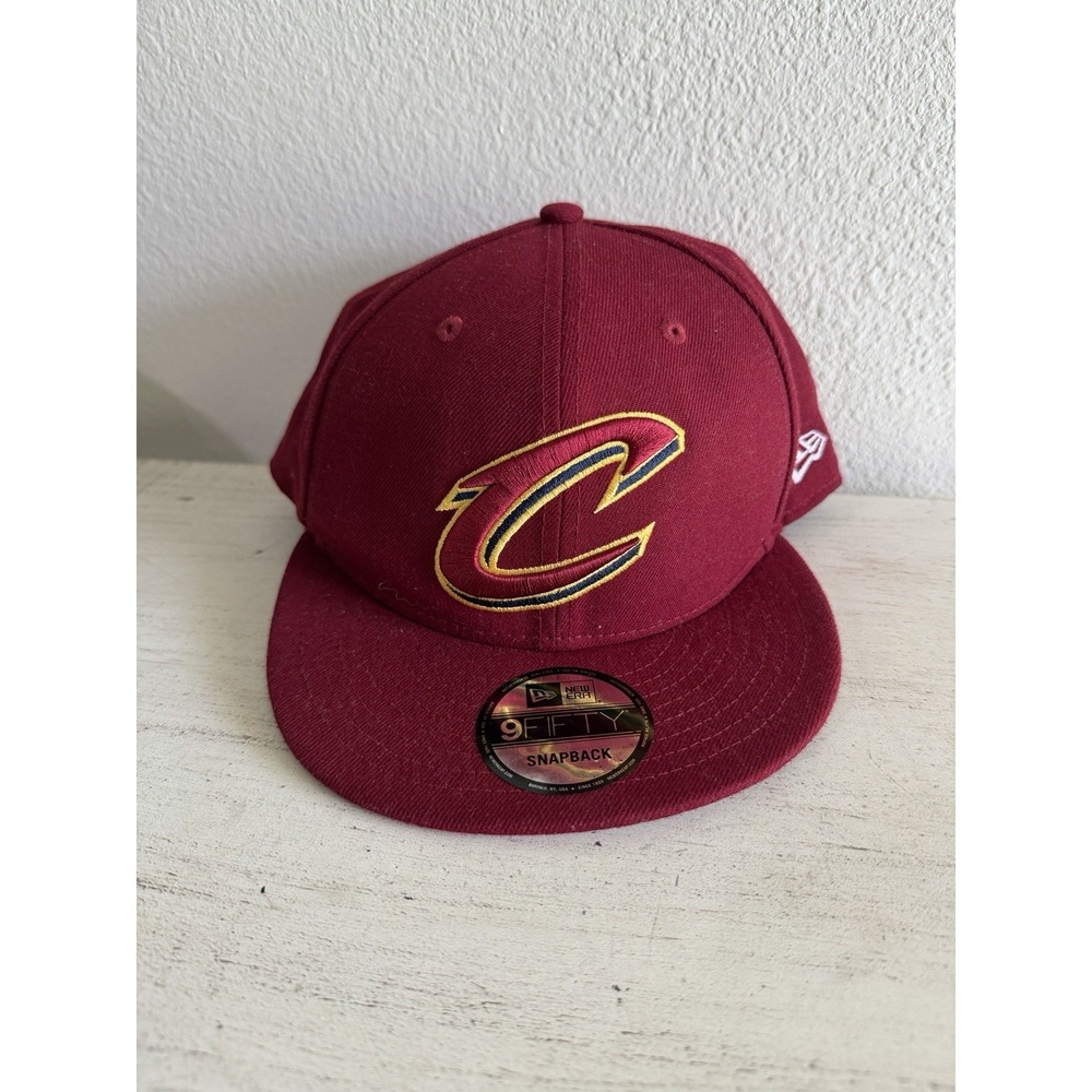 Cleveland Cavaliers New Era 9fifty Snapback Hat Cap Maroon‎ Cavs NBA